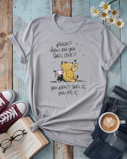 How Do You Spell Love Winnie the Pooh Tee