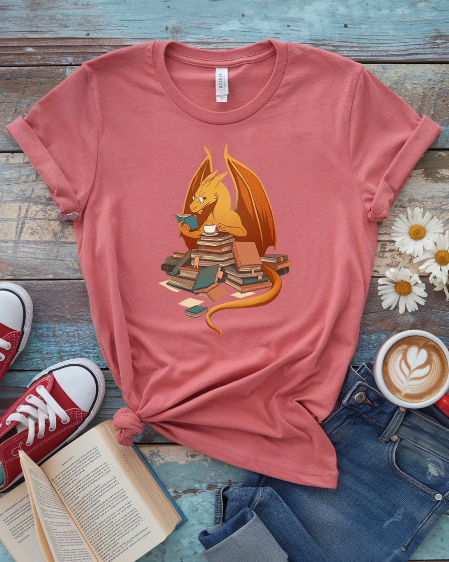 Book Dragon Tee