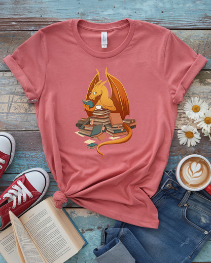 Book Dragon Tee