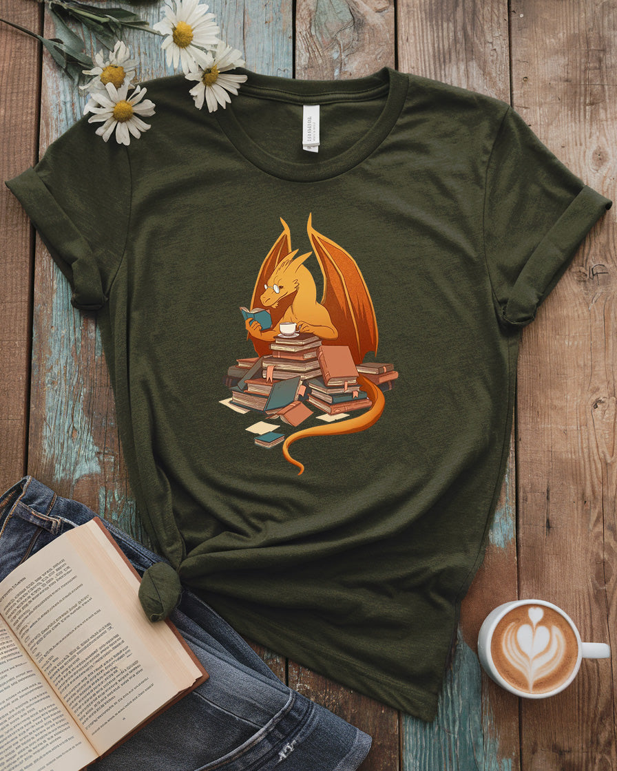 Book Dragon Tee