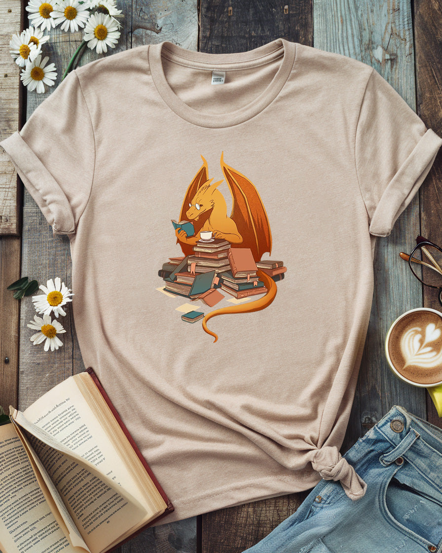 Book Dragon Tee