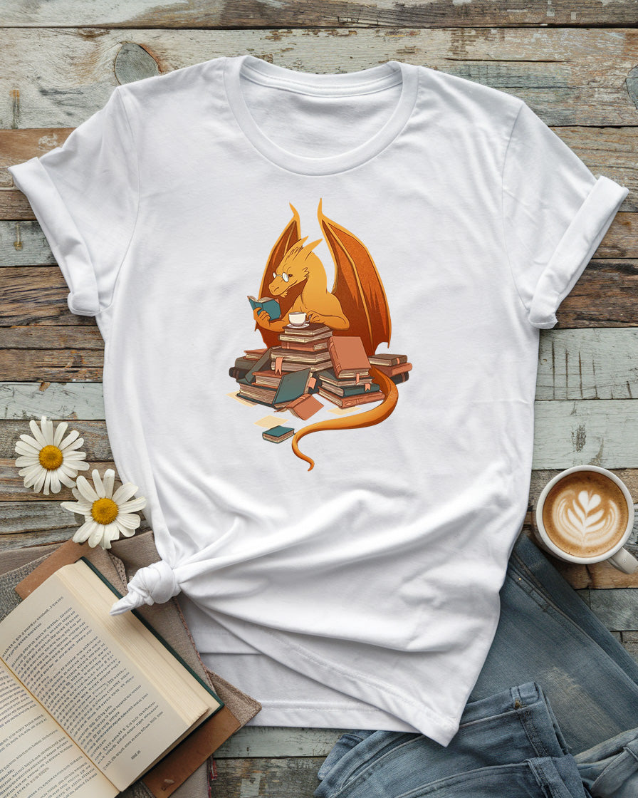 Book Dragon Tee
