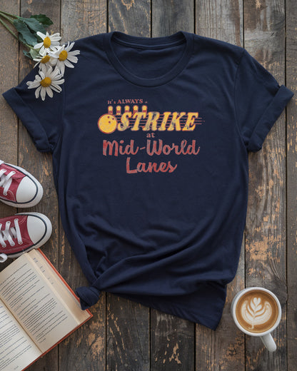 Mid-World Lanes Tee, The Dark Tower Vintage Bowling Shirt