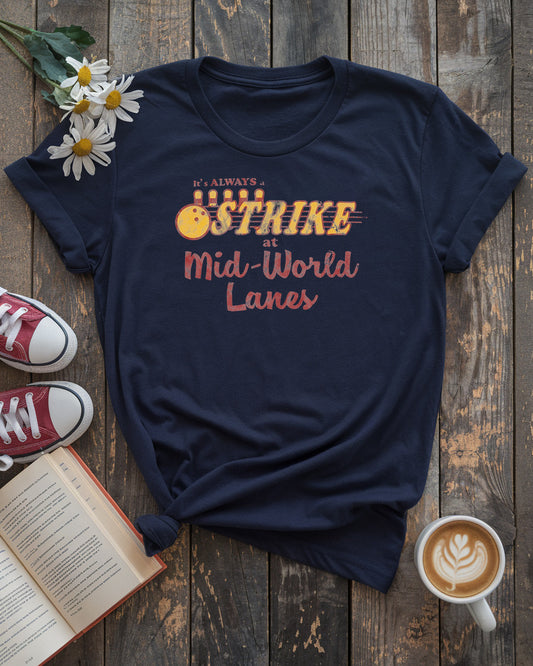 Mid-World Lanes Tee, The Dark Tower Vintage Bowling Shirt