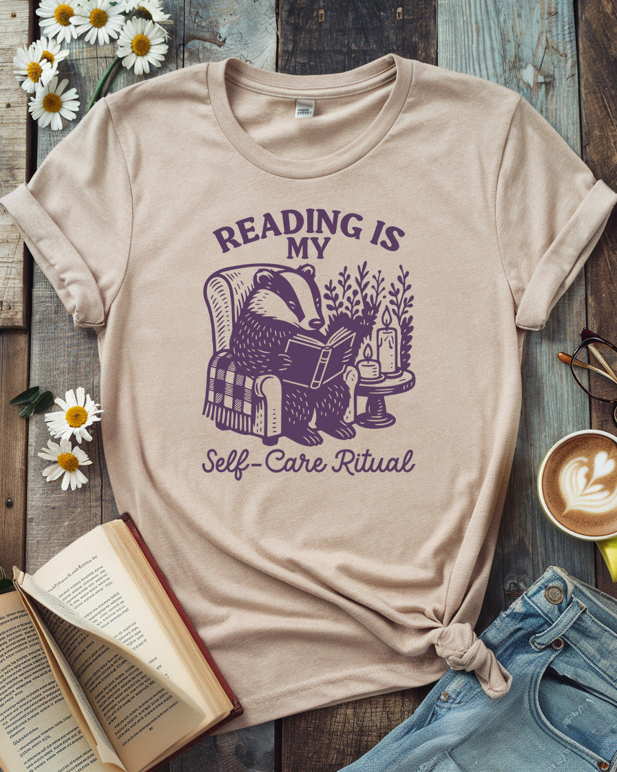 Reading Is My Self-Care Ritual Tee