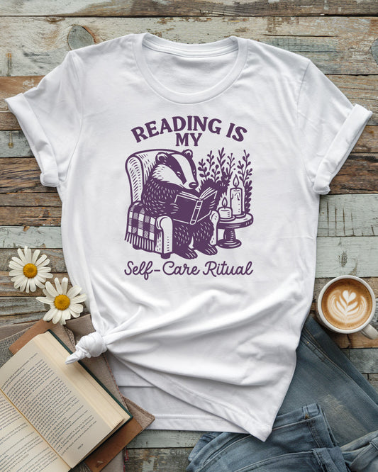 Reading Is My Self-Care Ritual Tee