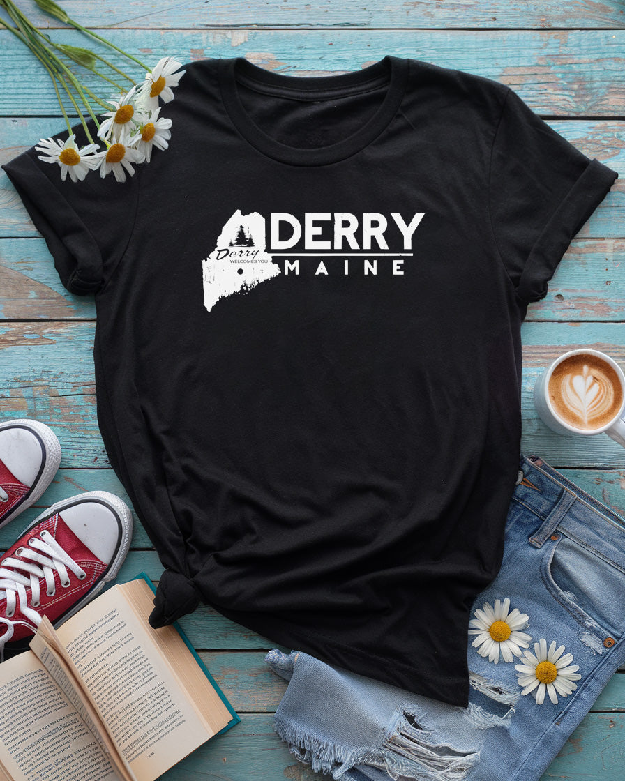 Derry Maine Tee, Stephen King Inspired