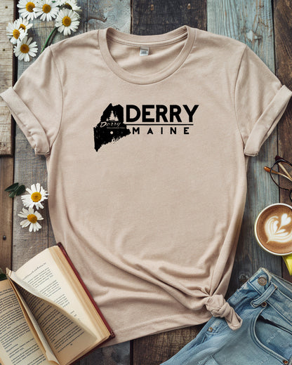 Derry Maine Tee, Stephen King Inspired
