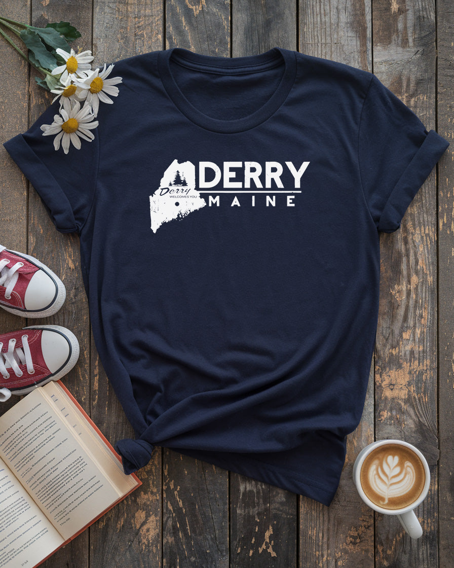 Derry Maine Tee, Stephen King Inspired