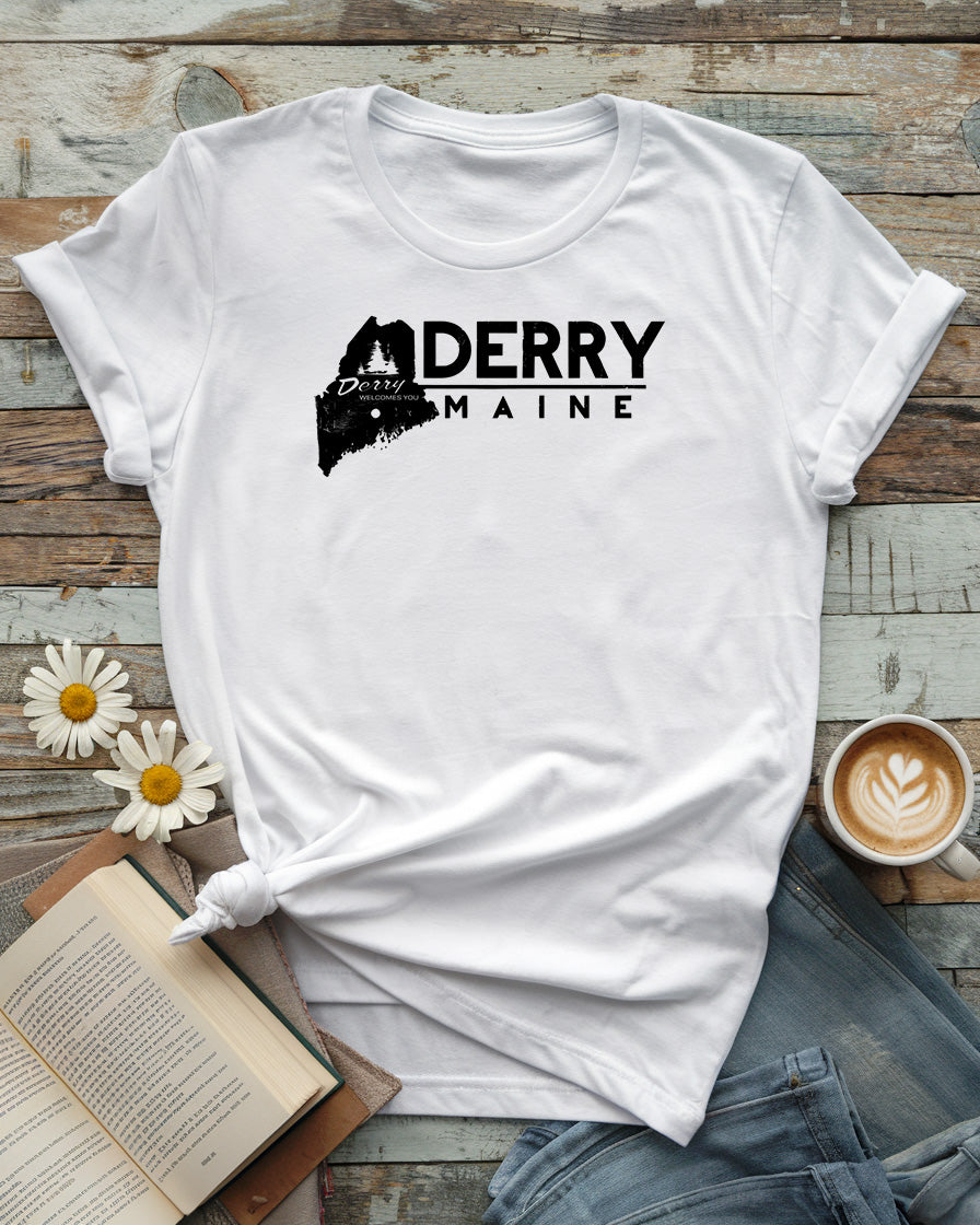 Derry Maine Tee, Stephen King Inspired