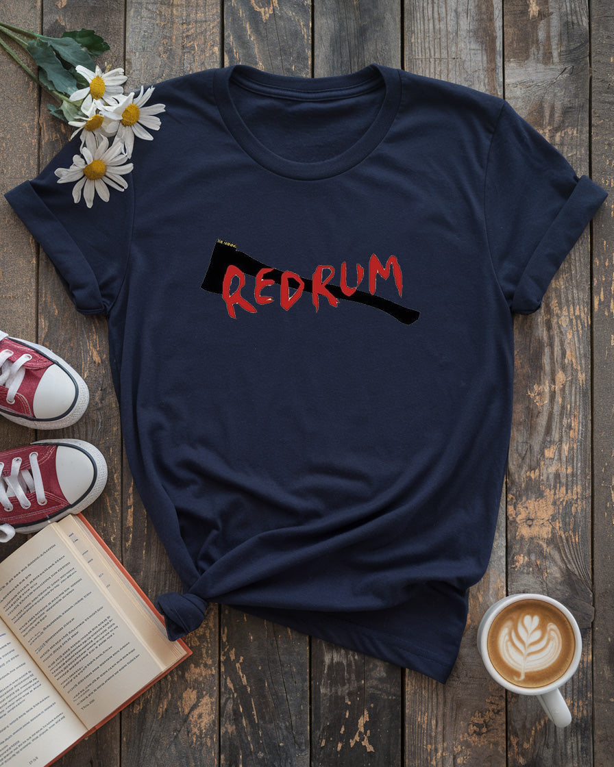 Redrum The Shining Tee, Stephen King Horror Book Lover