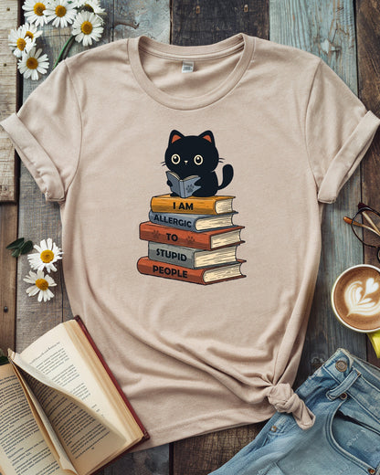 Allergic to Stupid People Tee