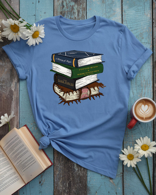 Harry Potter Magical Book Stack Tee