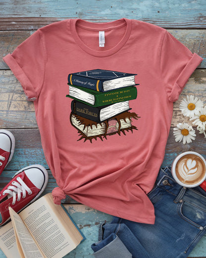 Harry Potter Magical Book Stack Tee