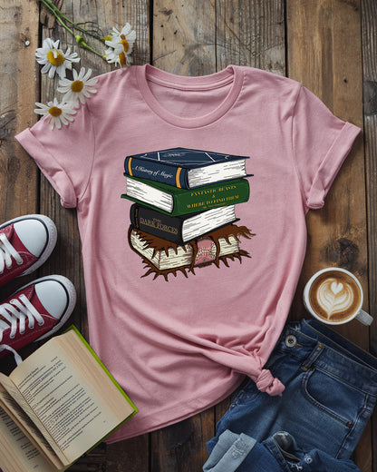 Harry Potter Magical Book Stack Tee