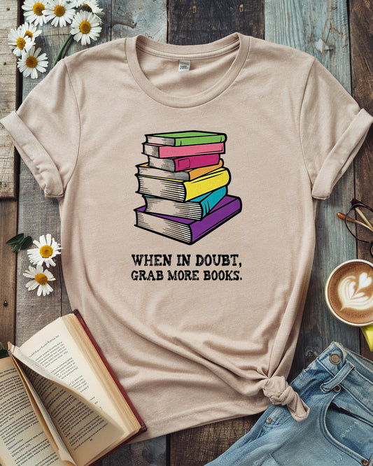 Grab More Books Tee