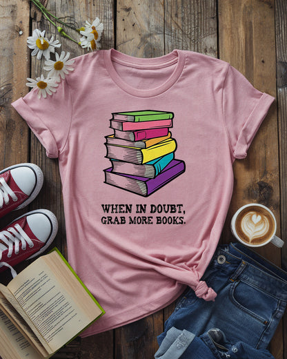 Grab More Books Tee