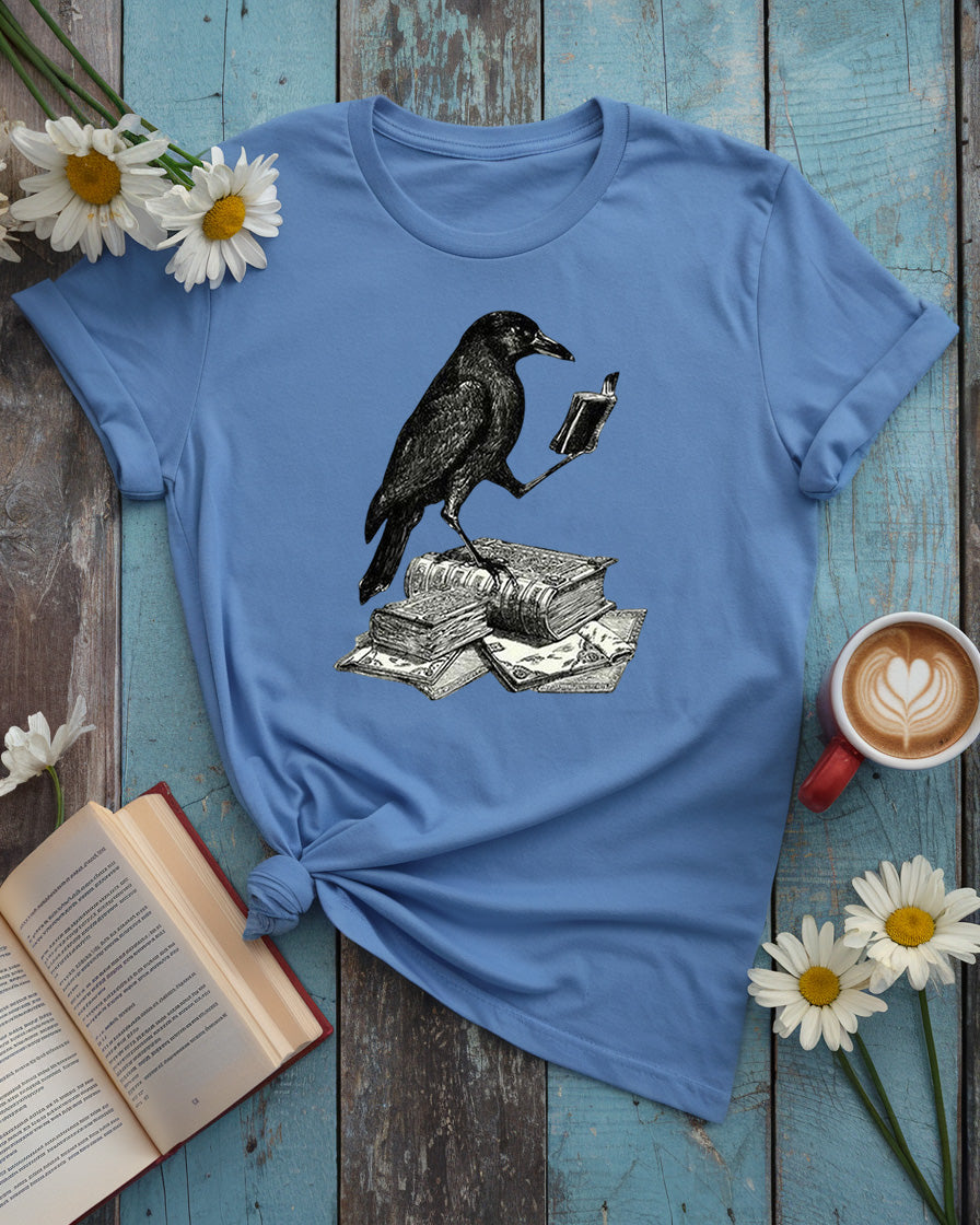 Vintage Gothic Book Lover Tee