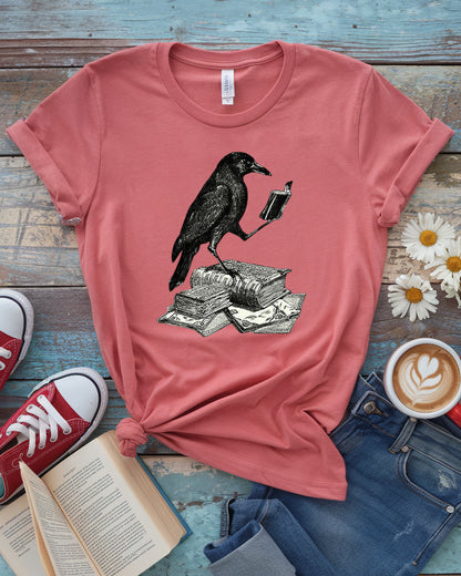 Vintage Gothic Book Lover Tee