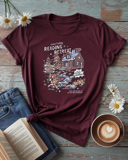 Reading Retreat Tee
