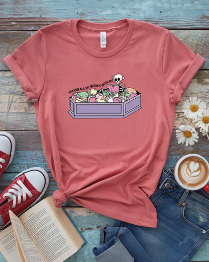 Taking All My Books With Me Tee
