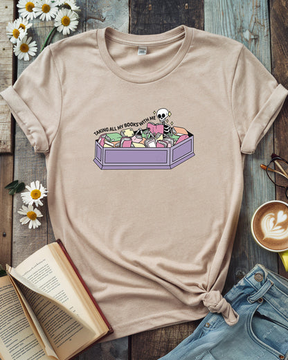 Taking All My Books With Me Tee