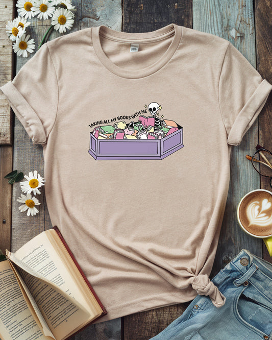 Taking All My Books With Me Tee