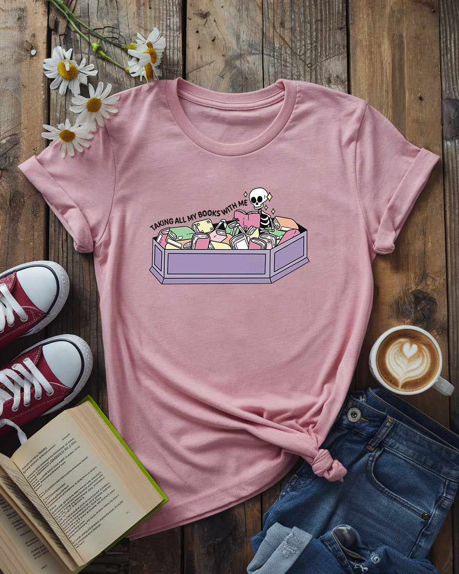 Taking All My Books With Me Tee