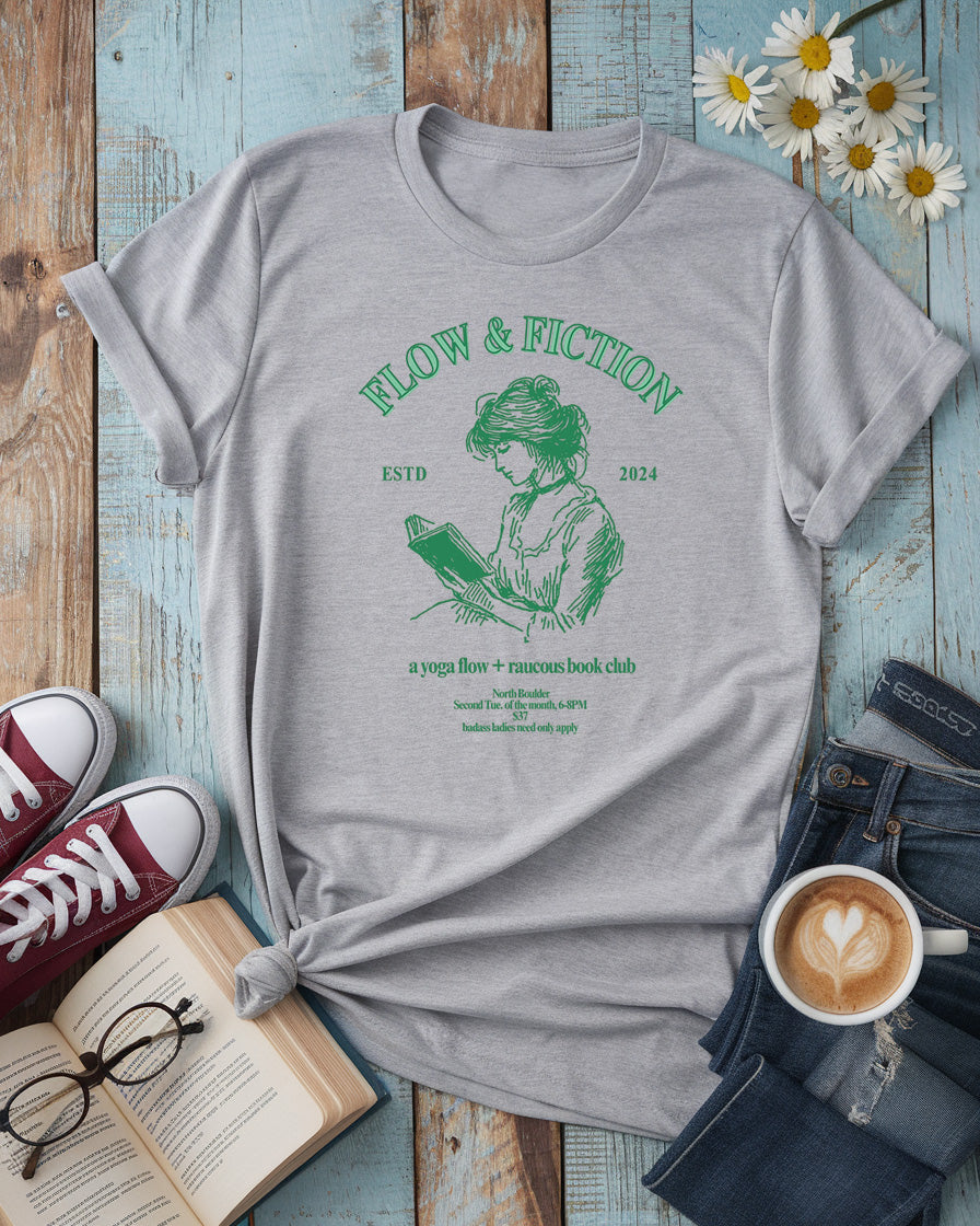 Flow & Fiction Tee