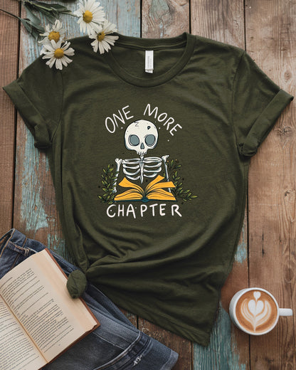 One More Chapter Skeleton Tee