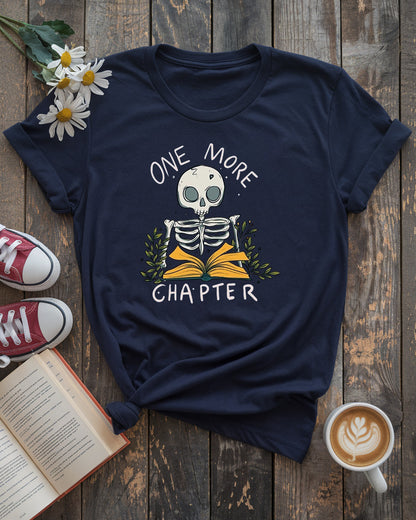 One More Chapter Skeleton Tee
