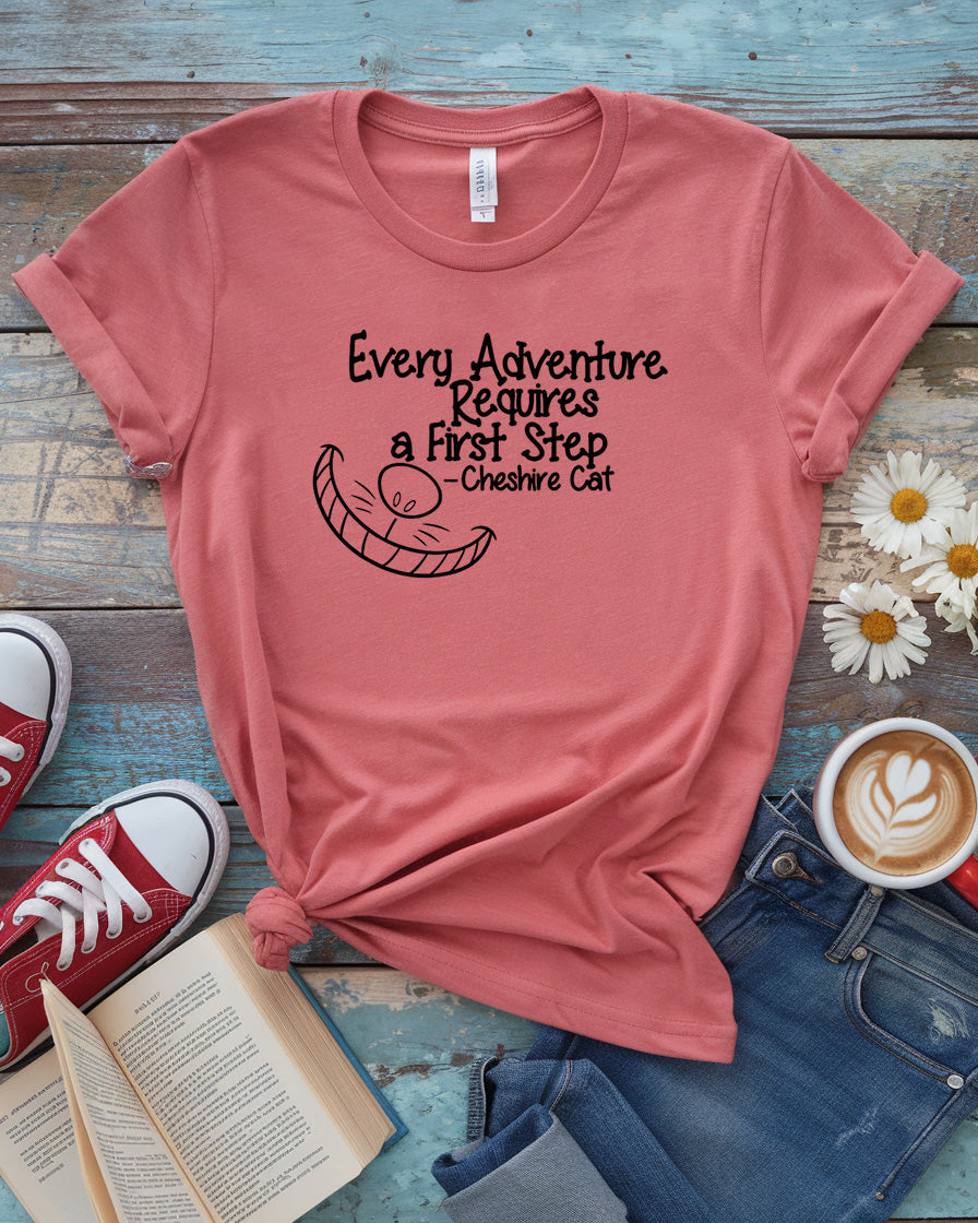 Every Adventure Requires a First Step Tee