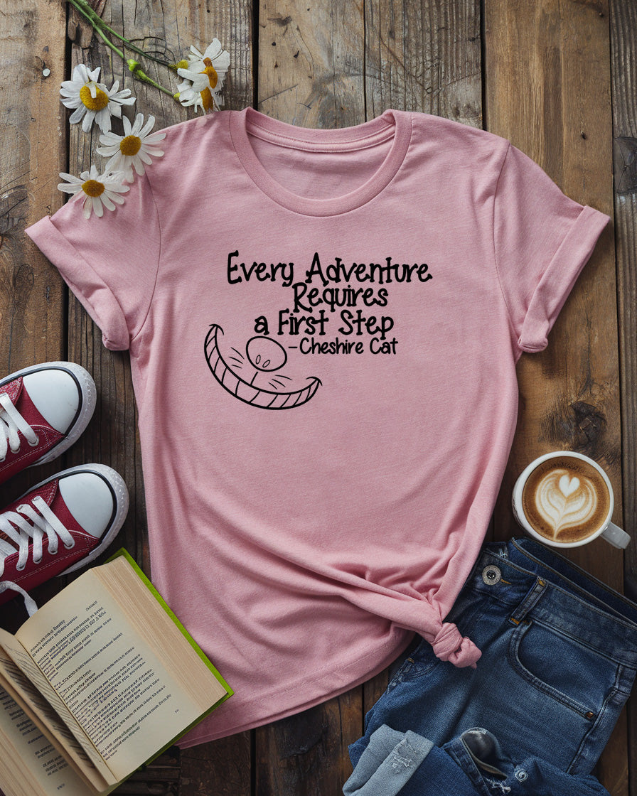 Every Adventure Requires a First Step Tee