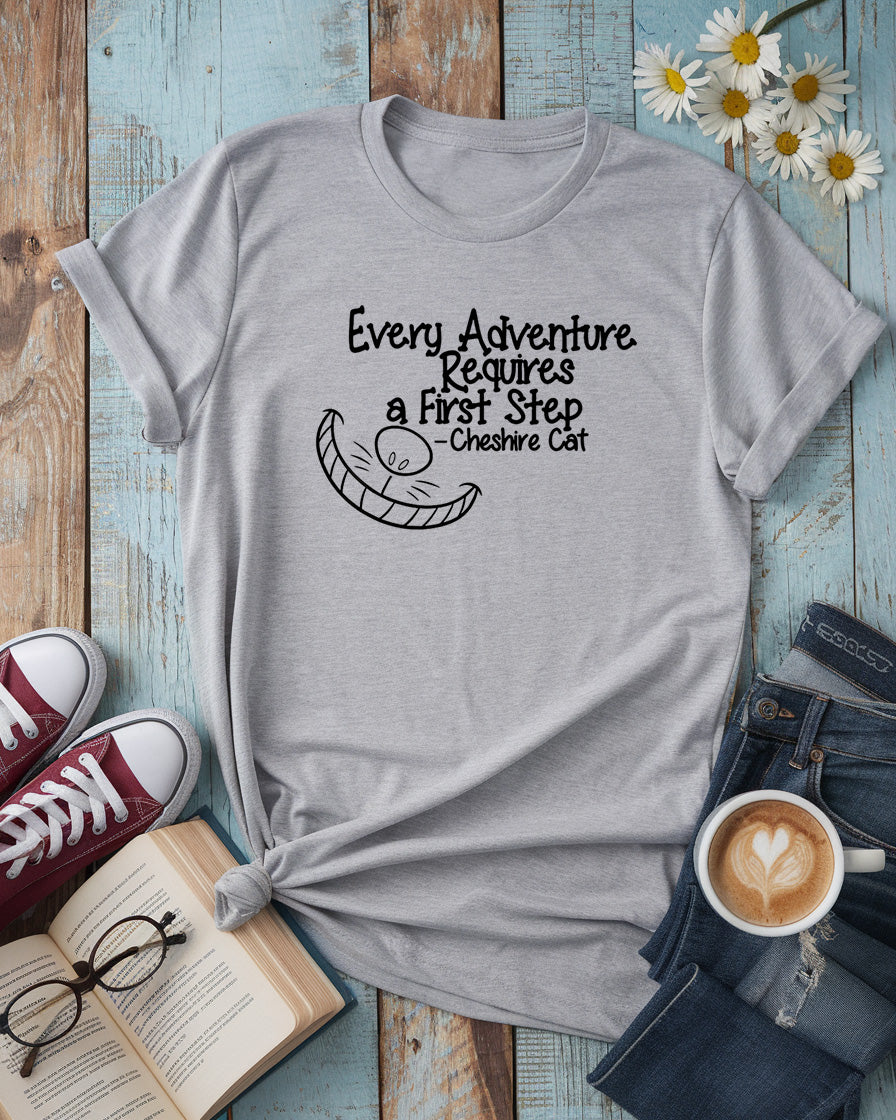 Every Adventure Requires a First Step Tee
