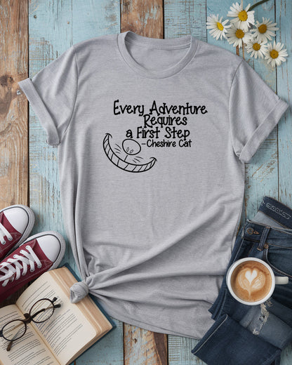 Every Adventure Requires a First Step Tee
