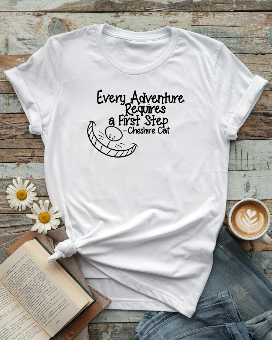 Every Adventure Requires a First Step Tee