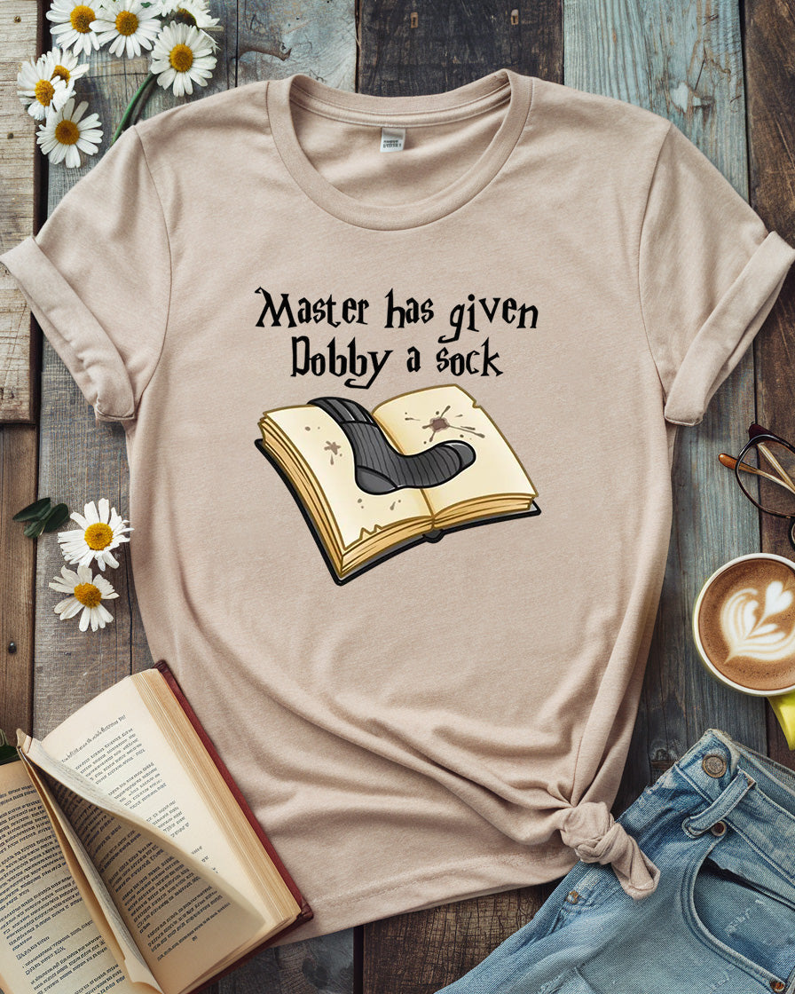 Master Has Given Dobby a Sock Tee
