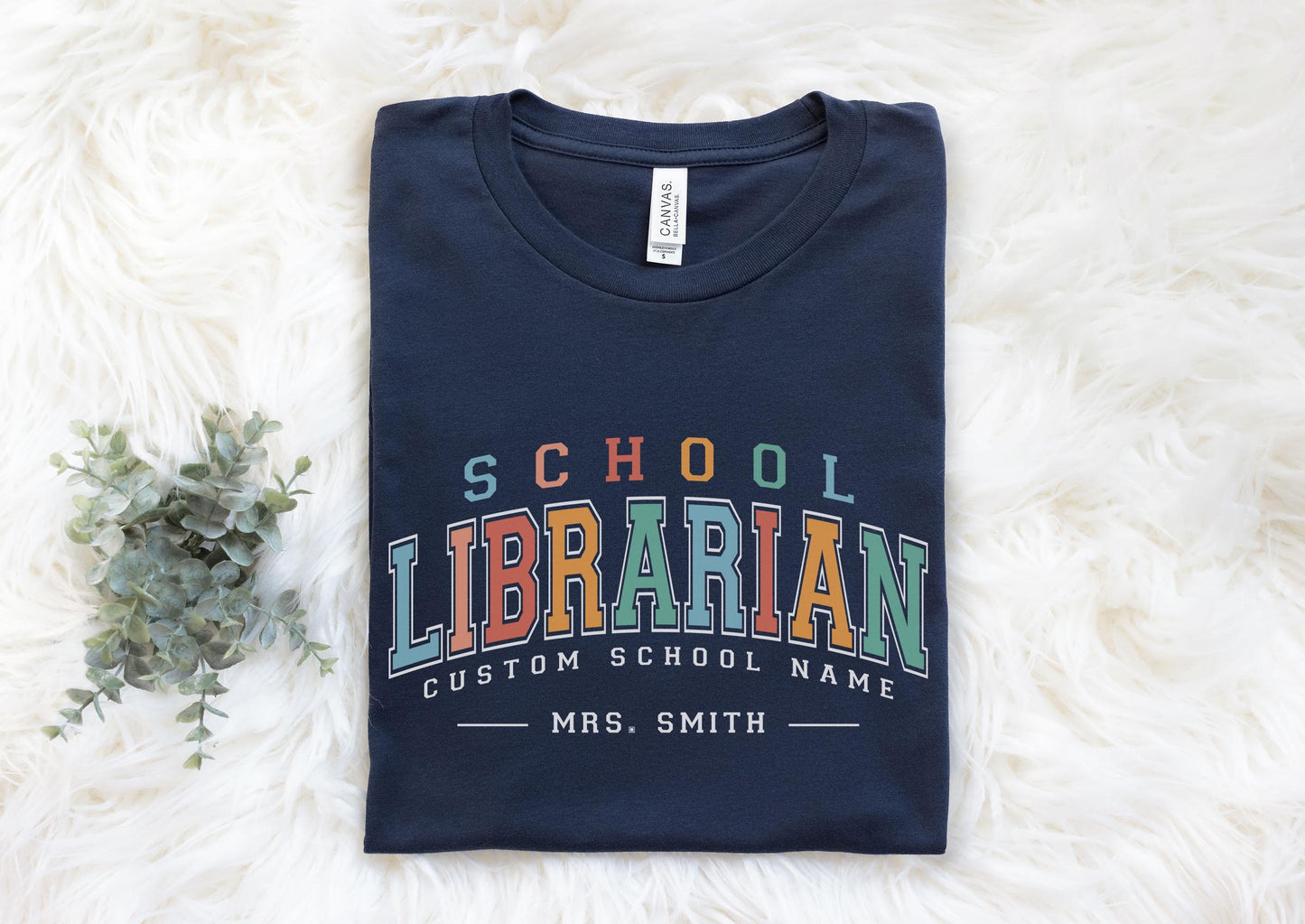 Custom School Librarian Shirt, Librarian Appreciation Gift